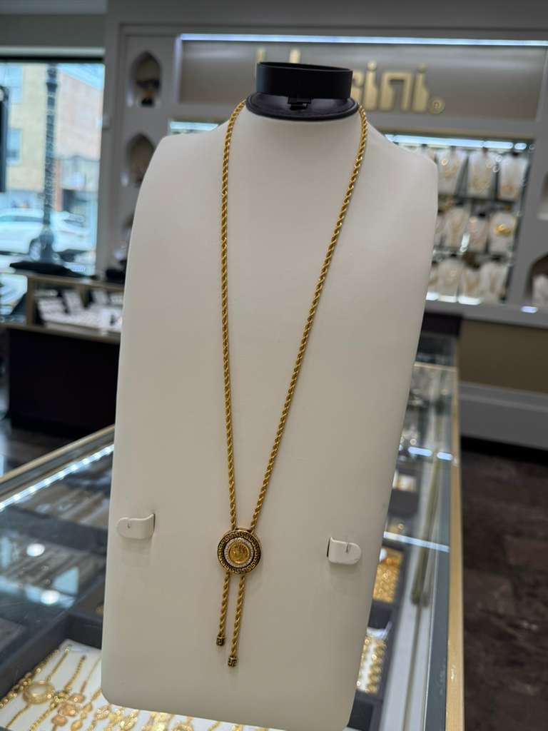 21K Gold Long Necklace - SD30517